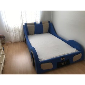 Resim Puf Bebe Montessori Serisi_yumuşacık Puf_çocuk_bebek Yatağı_arabalı Yatak 90x190 Ölçüde(YATAK DAHİLDİR) 