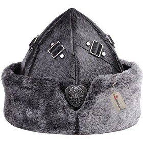 Resim Börk, Kalpak, Geleneksel Kayı Alp Şapkası, Siyah - 2008 Diğer 