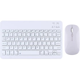 Resim TahTicMer Apple iPad Pro 11 2020 A2068 A2230 A2228 A2231 Kablosuz Bluetooth Klavye Mouse Set 