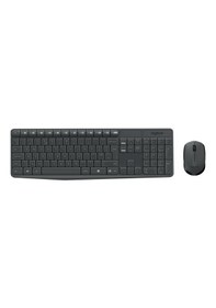 Resim LOGITECH MK235 TÜRKÇE KABLOSUZ KOYU GRI Q KL VYE+MOUSE 