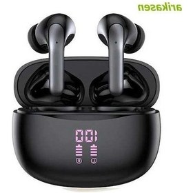 Resim Treasures Siyah 2024 Bluetooth Kulaklık, Gürültü Azaltma, Hifi Stereo, Lenovo Xiaomi Uygun Mikrofonlu Spor Kulaklıklar 
