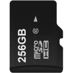 Resim OEM 256GB Micro SD Kart Class 10 Yüksek Hızlı Veri Transferi ve Uyumlu Kullanım Sertifikaları 