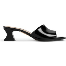 Resim Bottega Veneta Cha-cha Deri Terlik - Şık Ve Zamansız Tasarım 091 Sıyah 