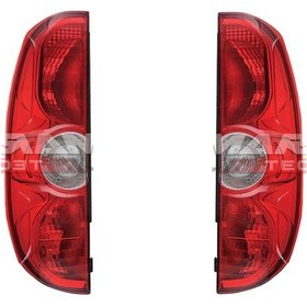 Resim Fiat Doblo Sağ Sol Arka Stop Lambası Takımı 2009--2014 Çif Kapı 