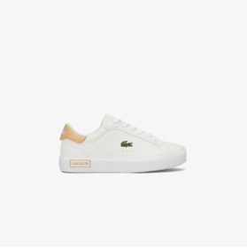Resim Lacoste Powercourt Çocuk Beyaz Sneaker 