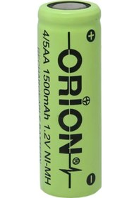 Resim Orion 1500 mAh 1.2 V 4/5AA Ni-MH Şarj Edilebilir Pil 