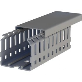 Resim Klemsan 0.0.0.5.554040 Kkd 4040 40X40 Kablo Kanalı (Gri) ( 52 Metre - 1 Kutu ) 