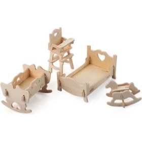 Resim 3D Ahşap Puzzle - Çocuk Odası 