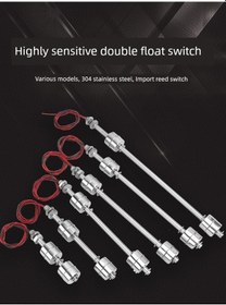 Resim Trendooze Paslanmaz Çelik 300mm Sabit Şamandıra Anahtarı - Çift Bilyalı Model: Um54938-7 