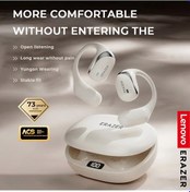 Resim Güçlü Ses Lenovo Erazer X9 Kablosuz Kulaklıklar Ows Spor Açık Bluetooth White 
