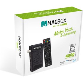 Resim MAGBOX Natural Plus TKGS'li Youtube - USB Mini Full HD Uydu Alıcısı 