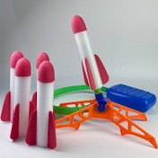 Resim Toy Rocket Launchers, Köpük Roketler ve Ayak Pompası Hava İtici ile, Dış Mekan ve İç Mekan Aktiviteleri için Eğlenceli, Doğum Günü Hediyeleri için Mükemmel, Karışık Renklerde Mevcut. 
