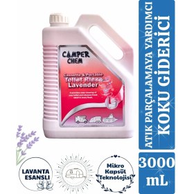 Resim Camper Chem Karavan Tekne Tuvalet Kimyasalı-Camper Chem Atık Parçalayıcı, Koku Giderici Sifon Kimyasalı 2'li Set 