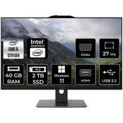 Resim Msı Modern AM272P Intel Core I5 1235U 40GB 2tb SSD 27" Fhd W11 