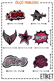 Resim FANTASTIC ARMA Ütü Ile Yapışan Dokuma/patch Papağan, Girl, Korsan, Superman Modeli Arma Avantajlı Kampanya Seti 