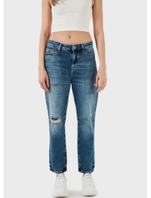 Resim Armani Exchange Kadın Kot Pantolon 3dyj16 Y16gz 05ek Mavi 
