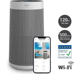Resim Winix T800 Hava Temizleyici Wi-Fi Bağlantılı, 120m² Etkili, 500m³/h Hava Sirkülasyon Hızı, Aktif Karbon ve True HEPA Filtreli, ECARF Sertifikalı 