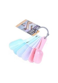 Resim 6'lı Plastik Baharat Kaşığı 