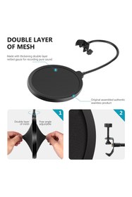 Resim camten AA-06 Mikrofon Pop Filter 