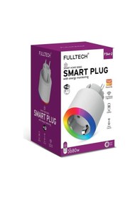 Resim Fulltech Smart Plug FSM-2 2.4 G Wi-Fi RGB Işıklı Akım Korumalı Akıllı Priz 