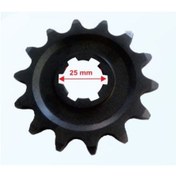 Resim Atv Ön Dişli 520-14T Iç 25 Mm Öm 