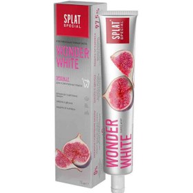 Resim Splat Wonder White - İncir Özlü Diş Macunu 75ml 