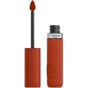 Resim Loreal Paris Infaillible Matte Resistance Likit Mat Ruj - 300 Sun Bathing 