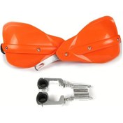Resim Hightower Turuncu Dirt Bike Motorcycle Hand Guards 7/8" 22mm 1 1/8" 28mm Universal Atv Quad Scooter 