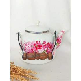 Resim UltraMint Şık Emaye Demlik Kettle 2,5l, Sıcaklık ve Şıklık Sunar 