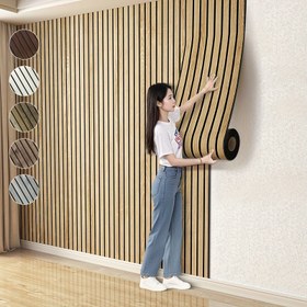 Resim 3D Ahşap Doku Duvar Panelleri, Kendinden Yapışkanlı Köpük Kalınlaştırılmış Duvar Kağıdı, Su Geçirmez ve Nem Geçirmez, Ev Dekorasyonu Duvar Çıkartmaları, Soyma ve Yapıştırma, Temizlemesi ve Kesmesi Kolay, Oturma Odaları, Yatak Odaları, Restoranlar ve Tavanlar için Yenileme için Uygun 