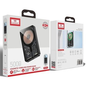 Resim Earldom PD19 5.000 mAh Kablosuz Şarjlı Standlı PD Hızlı Şarj Powerbank 