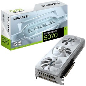 Resim Gigabyte GeForce RTX 5070 Eagle OC ICE SFF 12GB DLSS 4 192 Bit GDDR7 Beyaz Ekran Kartı 