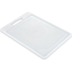 Resim Hobilinka Kesme Tahtası Plastik Büyük Kesme Sunum Tahtası Kesim Panosu 225X325 mm ROYALEKS-FR-108 