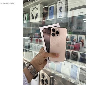 Resim Apple iPhone 16 Pro Max İkinci El YD | 512 GB | Çöl Titanyum 