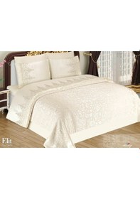 Resim Sultan Fransız Dantelli Pike Takımı Yatak Örtüsü 