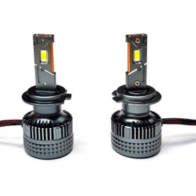Resim AktarMobile H4 Led Far Ampulü 18.000 Lumen Yüksek Işık Gücü 2 Bakır Flamenli Soğutma KINGEAGLE K13 Premium Xenon 