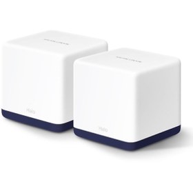 Resim Mercusys Halo H50G(2-pack) AC1900 Whole Home Mesh Wi-Fi System (2 Adet) 