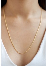 Resim 14 Ayar Altın 55 Cm Halat Zincir Kolye N11.410 