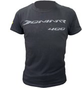 Resim Bajaj Dominar % 100 Pamuk T-Shirt Siyah 