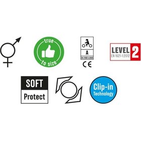 Resim Held Zeffiro 3.0 Korumalı File Motosiklet Pantolonu Geniş Beden Siyah 