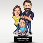 Resim Harika Aile Karikatürlü Biblo 