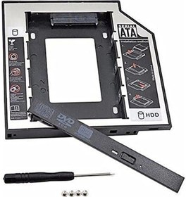 Resim 12.7mm HDD Caddy DVD SSD Kutu Sata CD Kızak İkinci Harddisk Laptop Notebook 4717 