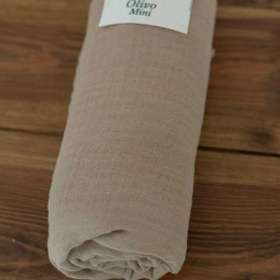 Resim Olivo Mini Yenidoğan Bebek Örtü (100*100) 4 kat müslin 