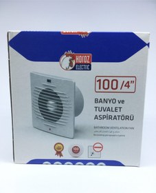 Resim Horoz Elektrik Banyo Ve Tuvalet Aspiratörü 100/4" 