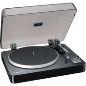 Resim Lenco Lbta-165BK Pikap Plak Çalar Bluetooth Tam Otomatik Metal Döner Tabla - Siyah 