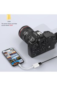 Resim Subzero Apple Iphone Usb Dönüştürücü Otg Adaptör Iphone / Ipad Lightning To Usb 3.0 Aktarıcı 