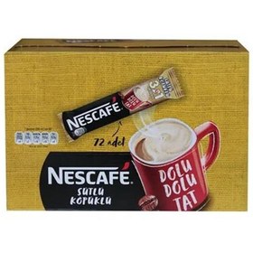 Resim Nestle Nescafe 3ü1 Arada Sütlü Köpüklü 72 Adet 17,4gr 12584220 