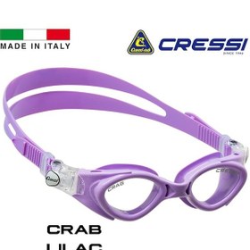 Resim Parumarin Cressi Crab 2-7 Yaş Lilac Yüzücü Gözlüğü 