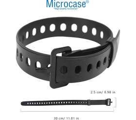 Resim Microcase Yeniden Kullanılabilir Bağcık Kablo Eşya Sabitleme Düzenleme Bağı 30CM - AL5256 