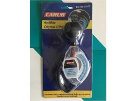 Resim Carub Antifiriz Ölçme Aleti Cihazı Elips Antifriz Ölçüm Bomesi 330x122x50 mm Yüksek Performanslı 